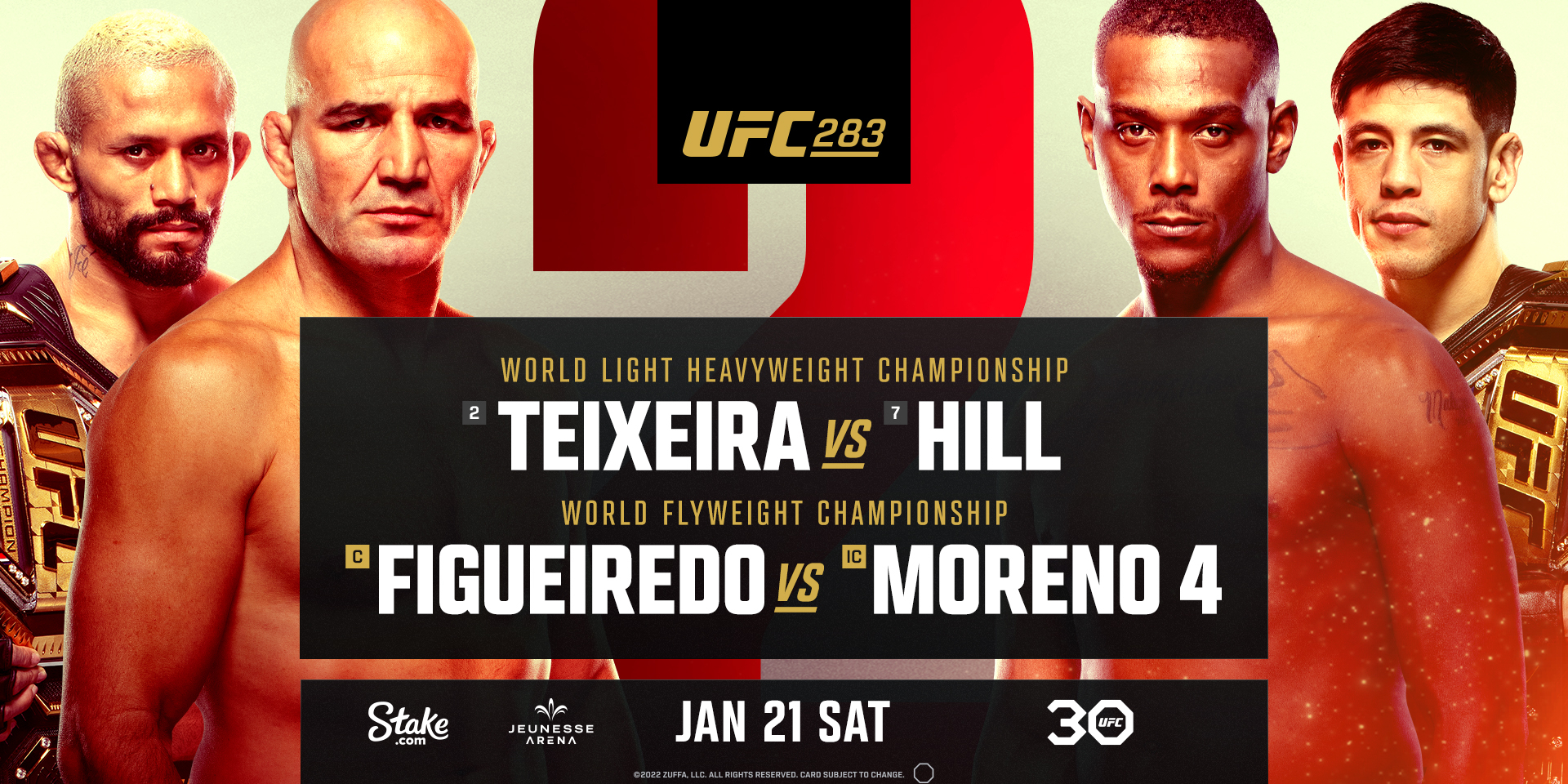 Обзор и интересные факты турнира UFC 283